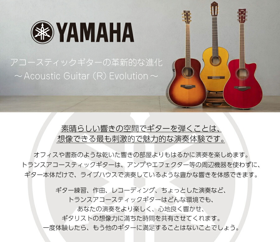 楽天市場】YAMAHA FSC-TA - Ruby Red - 新品 [ヤマハ][トランス