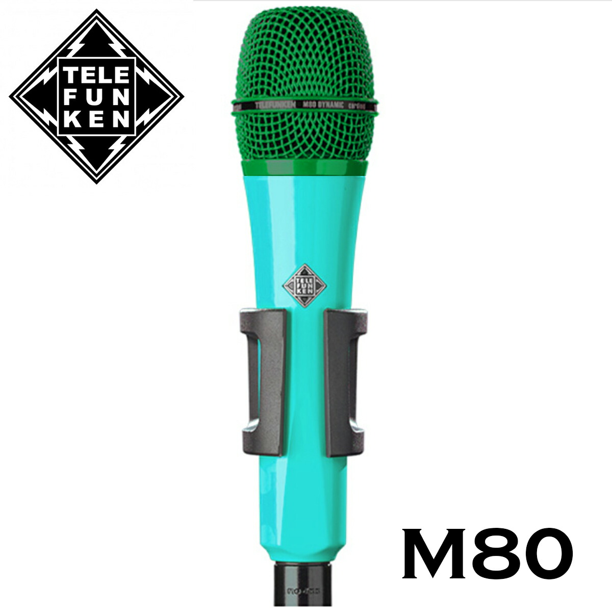 楽天市場】TELEFUNKEN Dynamic Series M80 ターコイズ/グリーン 新品