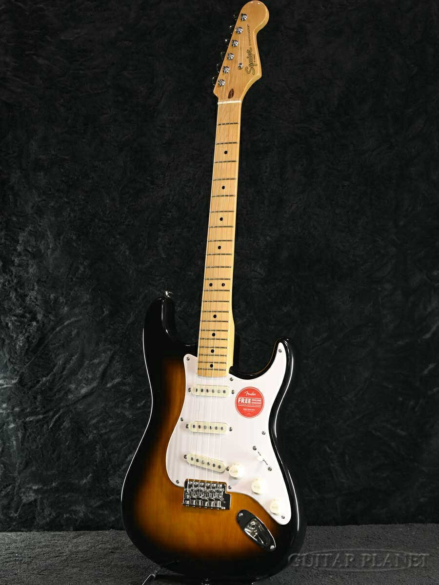 メンテ済｜Squier エレキギター ストラトキャスター サンバースト