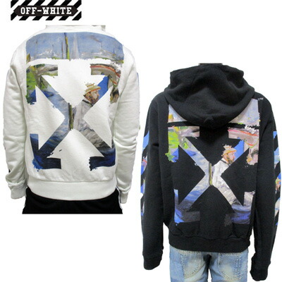 楽天市場】オフホワイト OFF-WHITE メンズ トップス パーカー