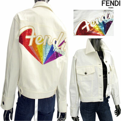 楽天市場】フェンディ FENDI レディース アウター ジャケット デニム