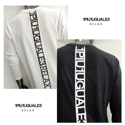 楽天市場】ウノピゥウノウグァーレトレ 1PIU1UGUALE3 メンズ ロンT