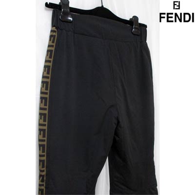 楽天市場】フェンディ FENDI レディース パンツ ボトムス ロゴ サイド