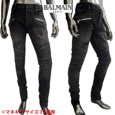 楽天市場】バルマン BALMAIN メンズ パンツ ボトムス ロゴ BALMAINロゴ