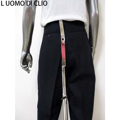 L'UOMO DI CLIO ジャケット ブラック Luigi botto生地 L'UOMO DI CLIO