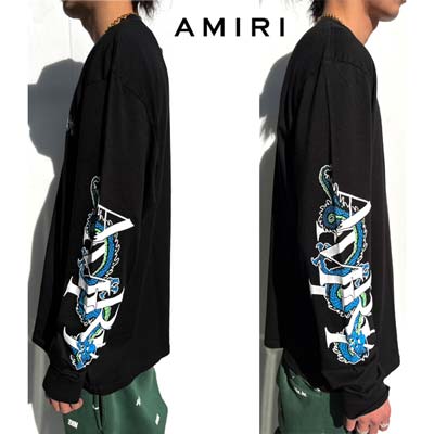 楽天市場】アミリ AMIRI メンズ トップス ロンT Tシャツ ロングTシャツ