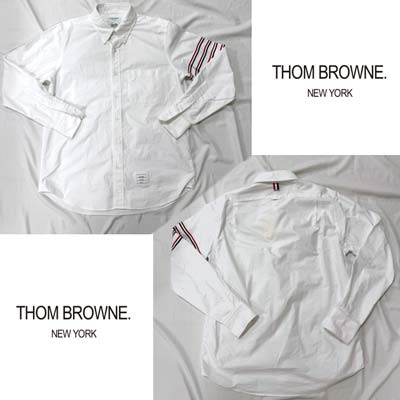 楽天市場】トムブラウン THOM BROWNE シャツ メンズ 長袖 レフトアーム