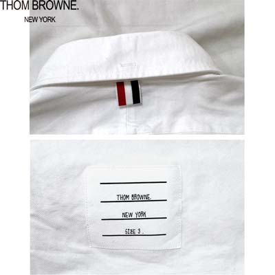 楽天市場】トムブラウン THOM BROWNE シャツ メンズ 長袖 レフトアーム
