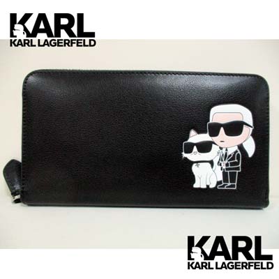 楽天市場】カールラガーフェルド KARL LAGERFELD 財布 ウォレット 長