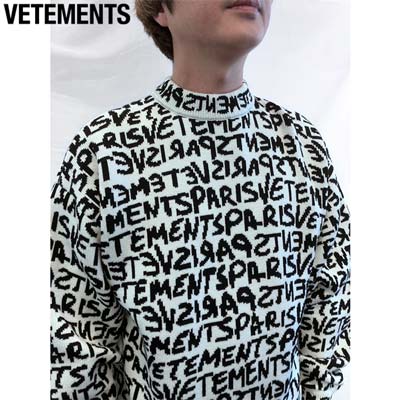 楽天市場】ヴェトモン VETEMENTS セーター メンズ ニット トップス