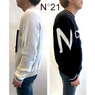 楽天市場】ヌメロヴェントゥーノ N°21 セーター メンズ ニット 2色展開