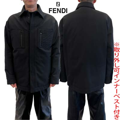 楽天市場】FENDI フェンディ ジャケット メンズ ブルゾン アウター