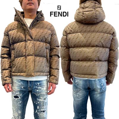 楽天市場】FENDI フェンディ ダウンジャケット メンズ アウター ユニ