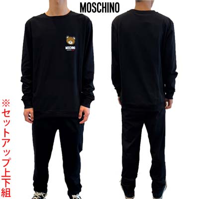 「♡pippi♡ 専用」新品未使用 moschino スウェット 上下セット5A MOSCHINO (モスキーノ) プリント スウェットパンツ TAILOR TEDDY