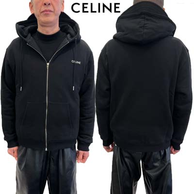 楽天市場】CELINE セリーヌ パーカー メンズ スウェット フーディ