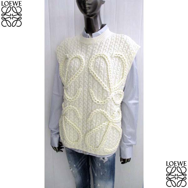 楽天市場】LOEWE ロエベ ベスト レディース セーター ニット トップス