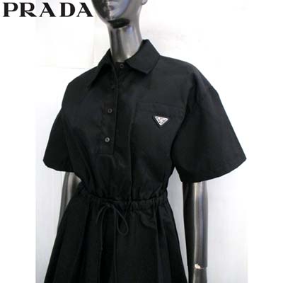 楽天市場】PRADA プラダ ワンピース レディース ドレス 半袖 胸