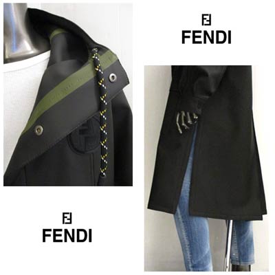 楽天市場】フェンディ FENDI メンズ アウター ジャケット コート ロゴ