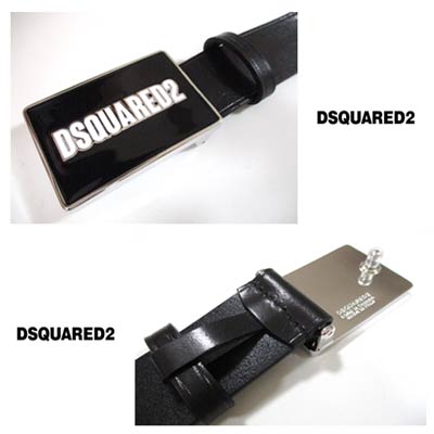 楽天市場】ディースクエアード DSQUARED2 メンズ 小物 ベルト レザー