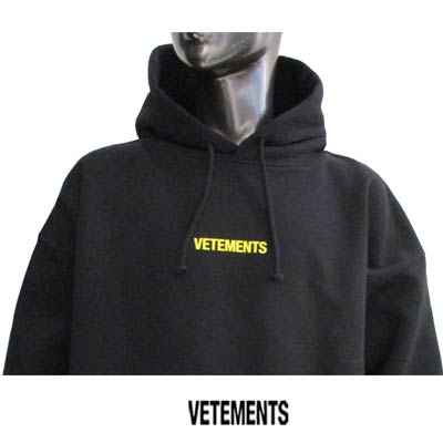 楽天市場】ヴェトモン VETEMENTS メンズ パーカー フーディ トップス