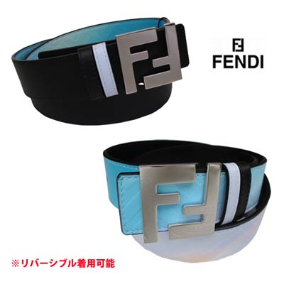 楽天市場】フェンディ FENDI メンズ ベルト 小物 ロゴ リバーシブル