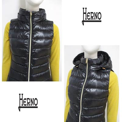 楽天市場】ヘルノ HERNO レディース アウター ダウン ベスト