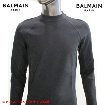 楽天市場】バルマン BALMAIN メンズ トップス Tシャツ ロンT 長袖 ロゴ