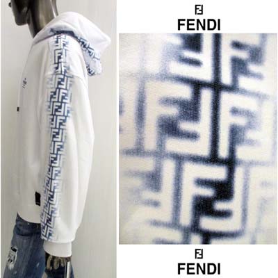楽天市場】フェンディ FENDI メンズ パーカー フーディ スウェット