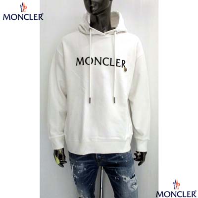 楽天市場】モンクレール MONCLER メンズ パーカー フーディ スウェット