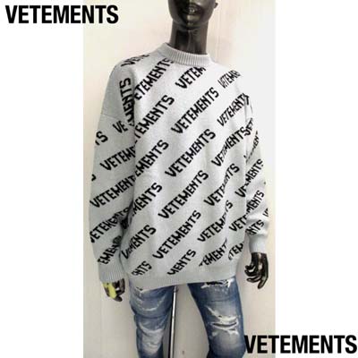 楽天市場】ヴェトモン VETEMENTS メンズ トップス セーター ニット