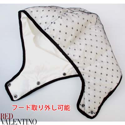 定価7万 RED VALENTINO ボンバージャケット サイドドットチュール