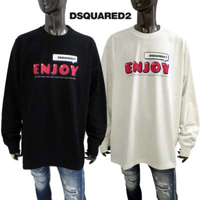 楽天市場】ディースクエアード DSQUARED2 メンズ ロンT ロングTシャツ