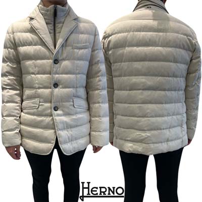 楽天市場】ヘルノ HERNO メンズ アウター ダウンジャケット フロント