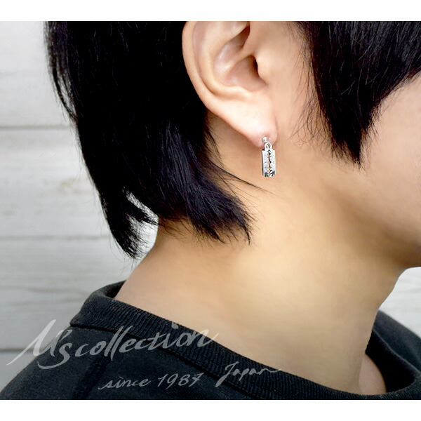 楽天市場】M's collection エムズコレクション レイザー イヤリング 1P