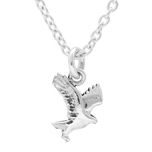 楽天市場】マジェスフィッセン 鳥 シルバー ネックレス チェーン付き