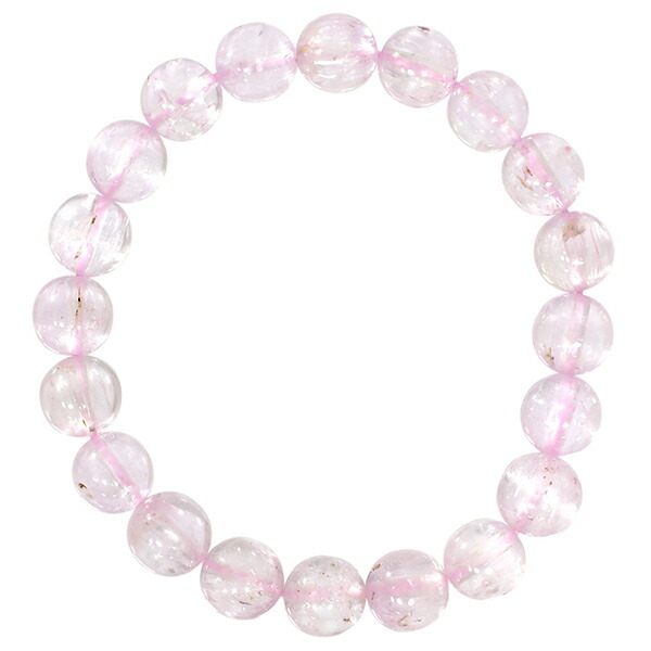 楽天市場】クンツァイト ブレスレット 9.5mm 18cm メンズMサイズ