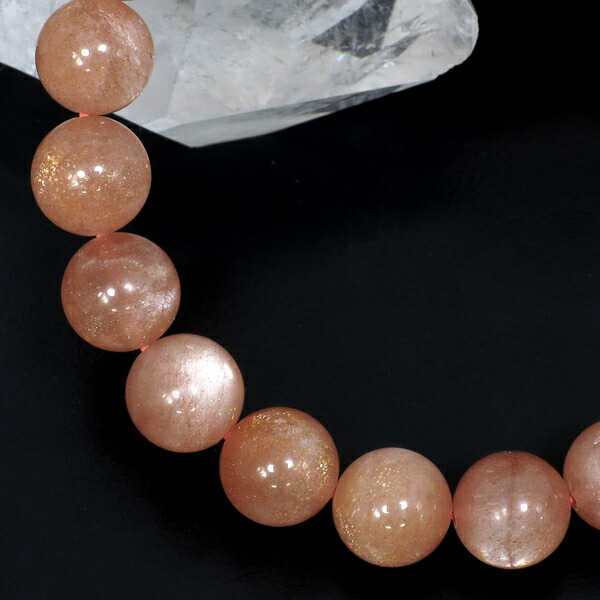 楽天市場】サンストーン 高品質 ブレスレット 9mm 18cm メンズM