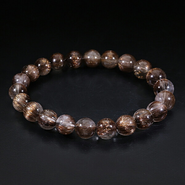 楽天市場】タイガールチルクォーツ ブレスレット 8.2mm 16.5cm