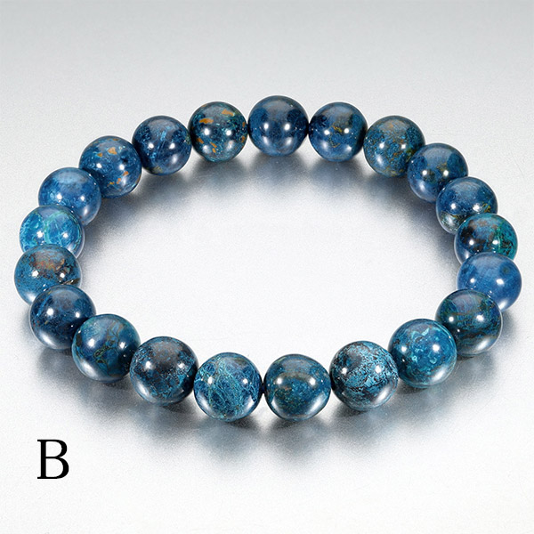 楽天市場】クリソコラ シャッタカイト ブレスレット 9mm 17.5cm メンズ