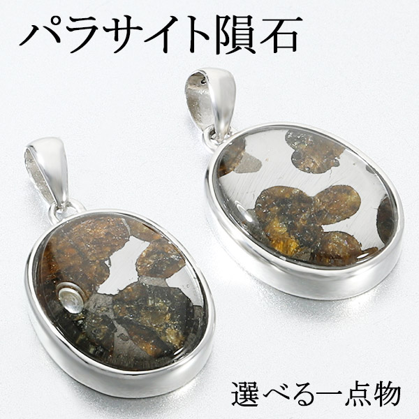 楽天市場】パラサイト 隕石 メテオライト シルバー ペンダントトップ