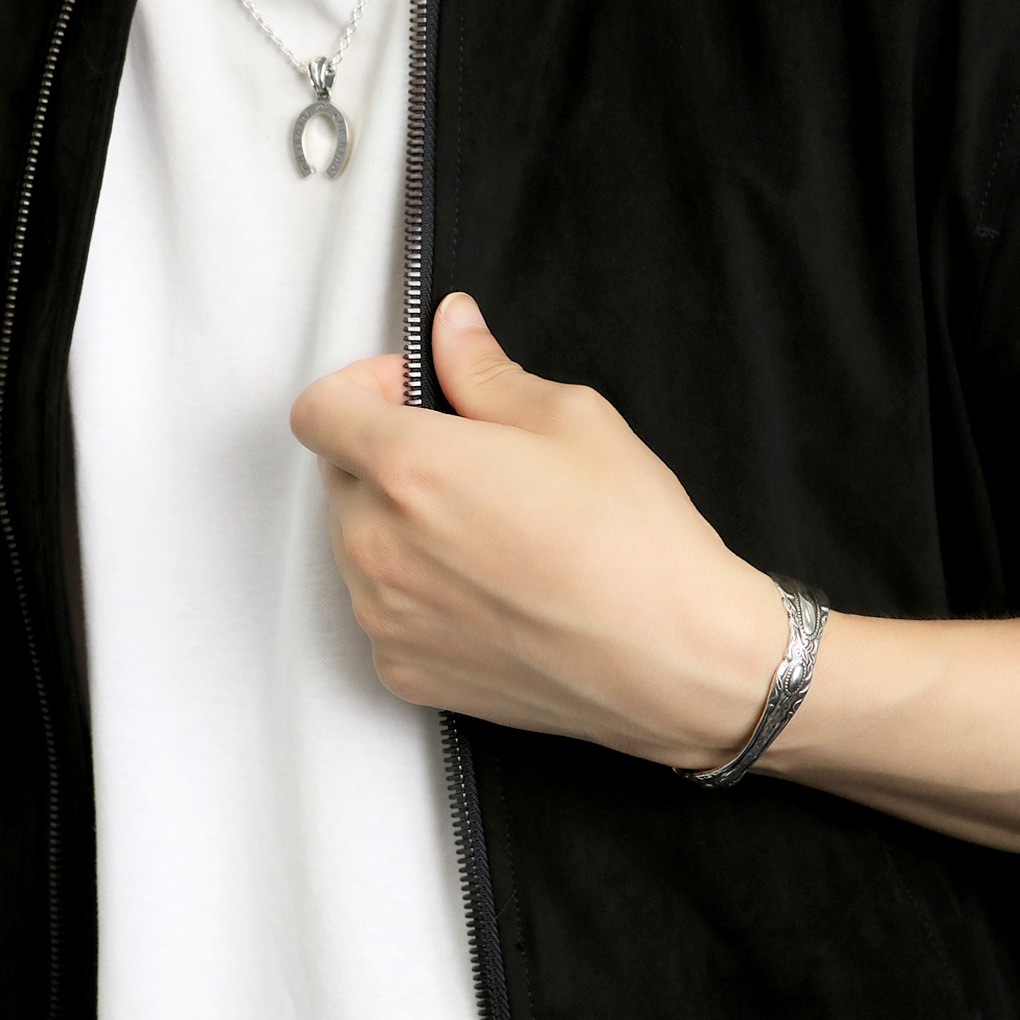 楽天市場】REGALIA ウェルス スプーン シルバー バングル ブレスレット