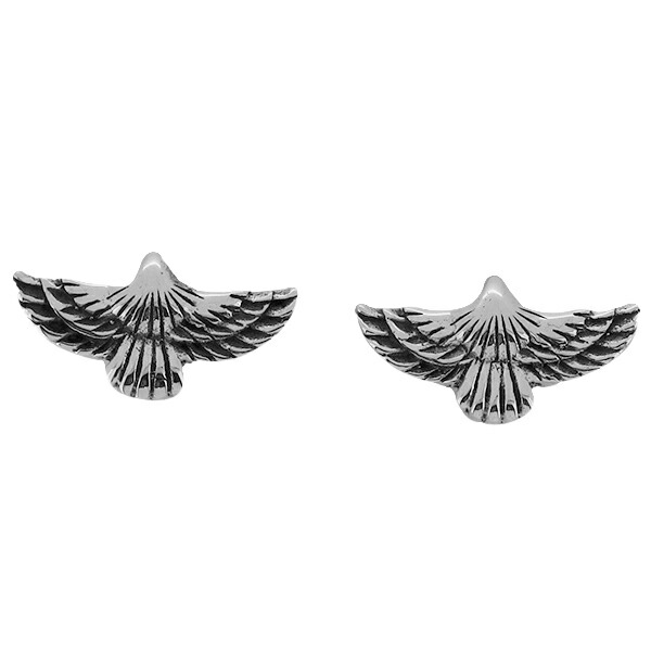 楽天市場】イーグル スタッズピアス 2P 両耳用 ネイティブ 鷲 ピアス
