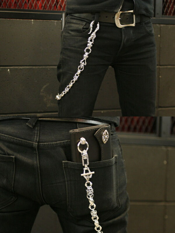 楽天市場】F.A.L エイトパーソンスクリームウォレットチェーン