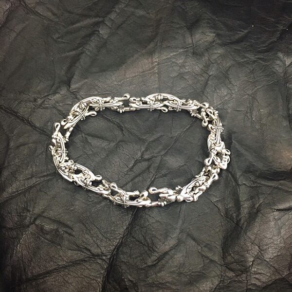 楽天市場】K-SMITH クロス ブレスレット 22cm シルバーアクセサリー