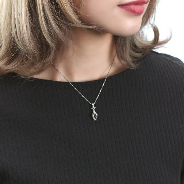 楽天市場】K-SMITH クリスタル ヴァジュラ ネックレス シルバー