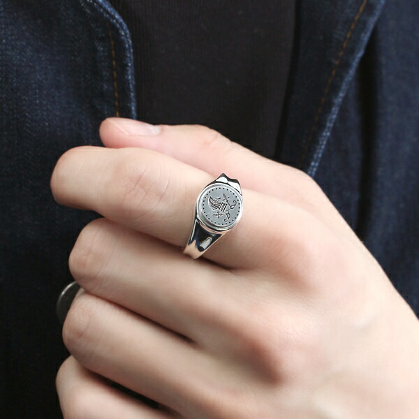 楽天市場】PUERTA DEL SOL シーリングスタンプ シグネットリング 7〜23