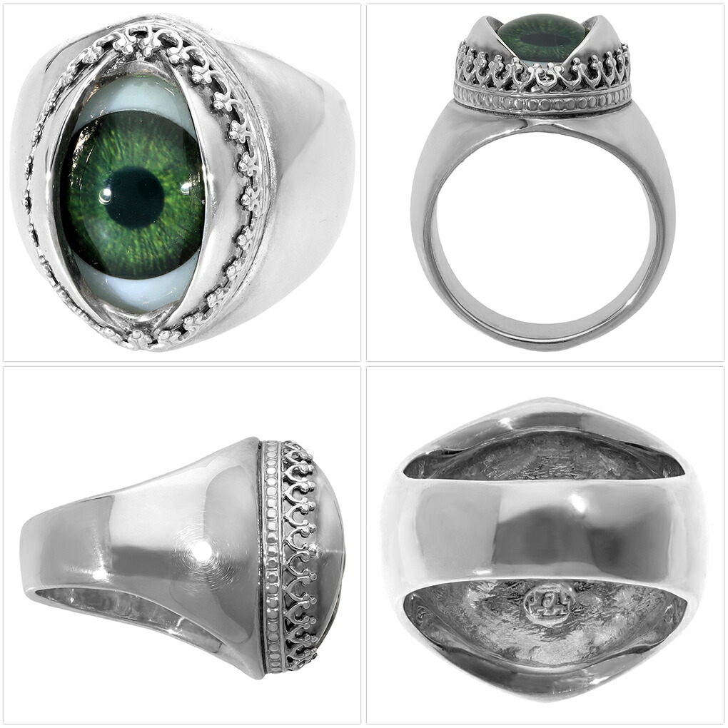 楽天市場】義眼 リング 指輪 11〜27号 Catalonia メンズリング