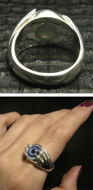 楽天市場】Catalonia 義眼リング 全5色 ハンド 目玉 アイズ シルバー