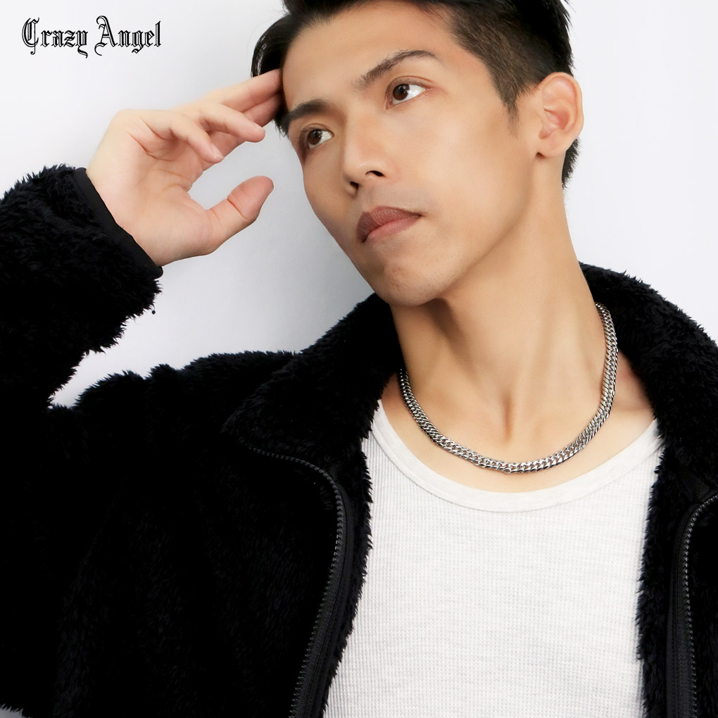 楽天市場】クレイジーエンジェル 喜平ネックレス 6面ダブル 幅8mm 50cm