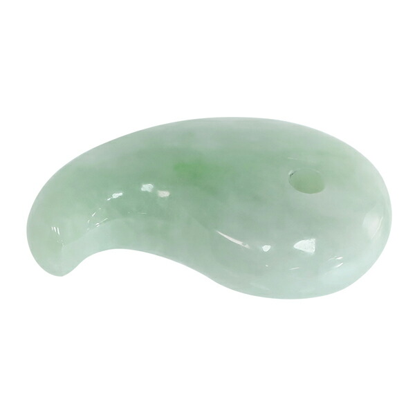 3 翡翠 天然 大型 勾玉 天然石 レア物 ヒスイ 天然石 鉱物 勾玉 楽天